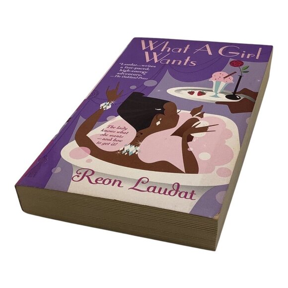 What A Girl Wants By Reon Laudat 2003 Romantic Comedy Paperback Book - Picture 8 of 11